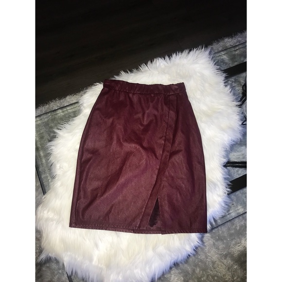 Charlotte Russe Dresses & Skirts - ✨Charlotte Russe leather skirt